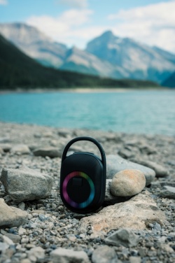 Logotrade promotional product picture of: RCS recycled plastic Lightboom 5W Clip speaker