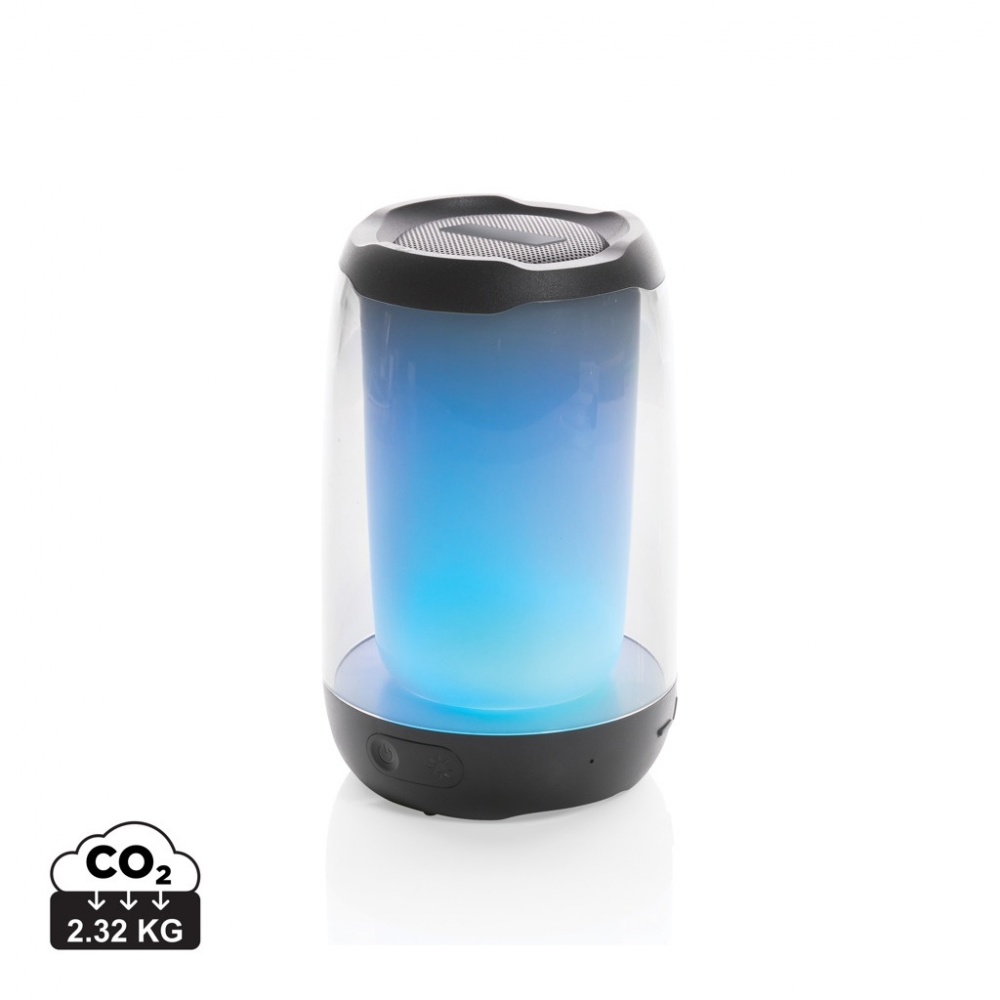 Logo trade promotional items image of: RCS recycled plastic Lightboom 5W speaker