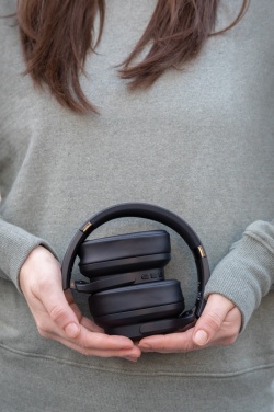 Logotrade promotional item image of: Urban Vitamin Palo Alto RCS rplastic headphone