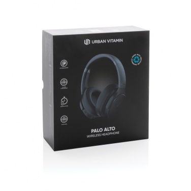 Logo trade promotional items image of: Urban Vitamin Palo Alto RCS rplastic headphone