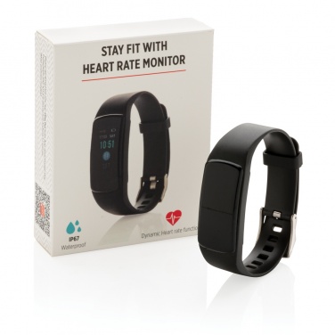 Logo trade promotional merchandise photo of: Stay Fit with heart rate monitor