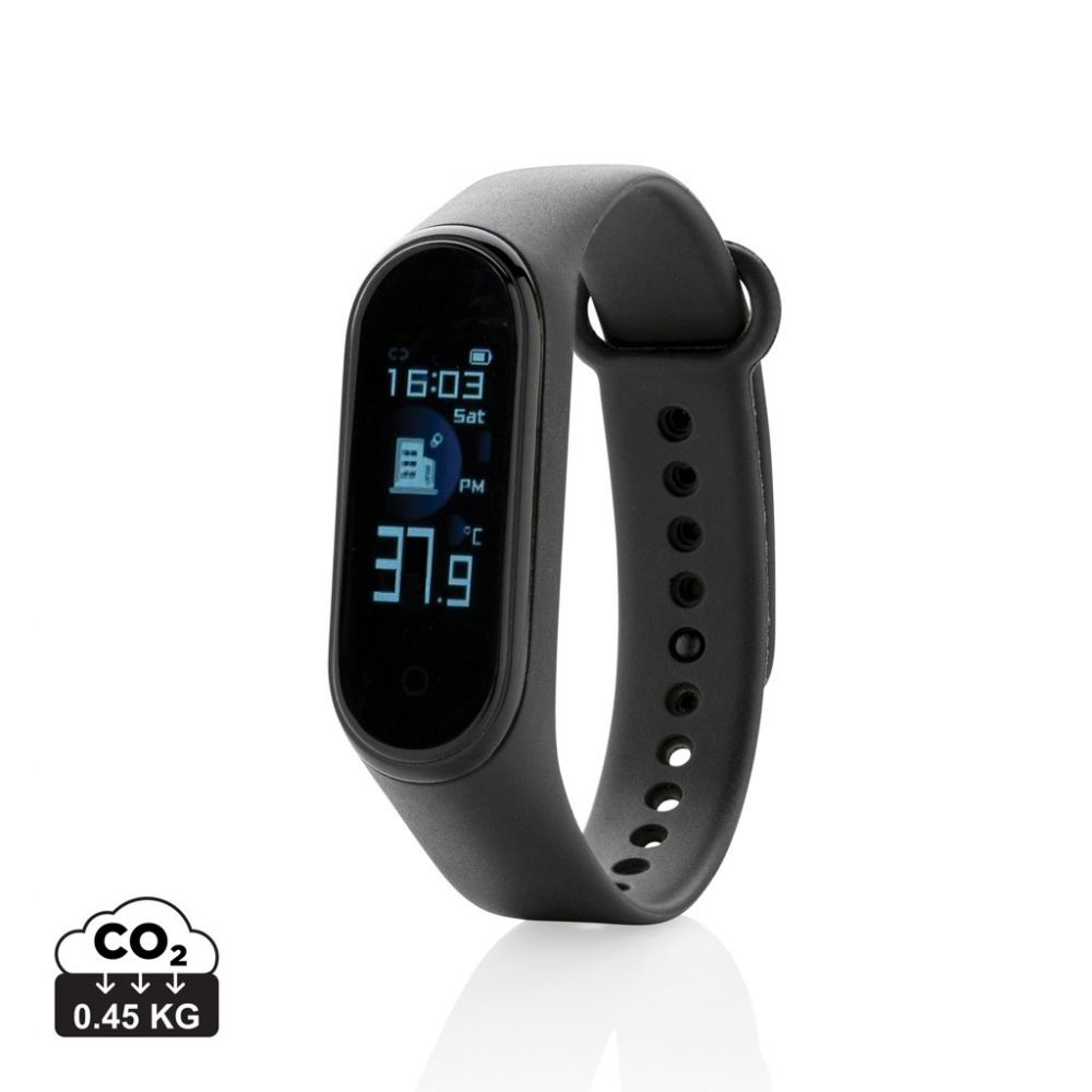 Logo trade promotional giveaway photo of: Stay Healthy Bracelet Thermometer