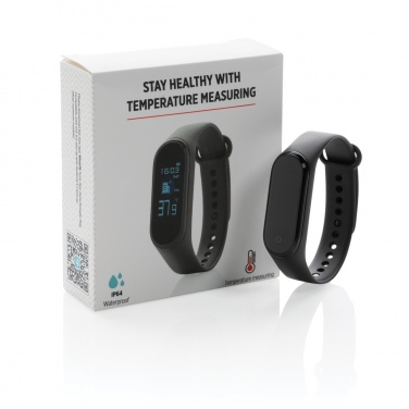 Logotrade business gift image of: Stay Healthy Bracelet Thermometer