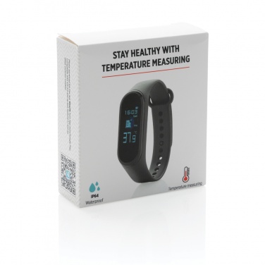 Logo trade promotional product photo of: Stay Healthy Bracelet Thermometer