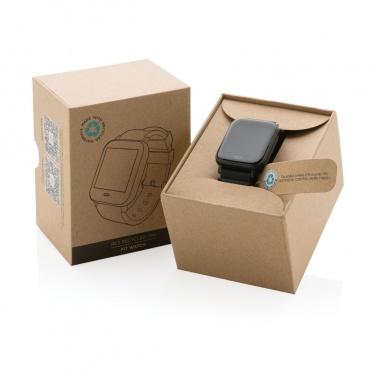 Logo trade promotional merchandise picture of: RCS recycled TPU Fit Watch