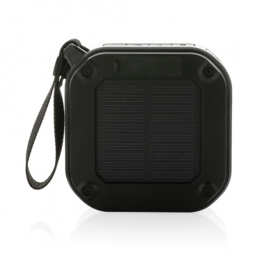 Logotrade promotional giveaway image of: 3W RCS recycled plastic wireless sunwave solar speaker