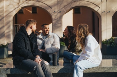 Logo trade promotional merchandise photo of: Urban Vitamin Pacific Grove RCS rplastic 30W speaker IPX7