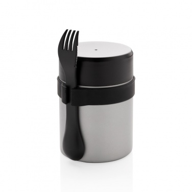 Logo trade promotional merchandise picture of: Bogota food flask with ceramic coating