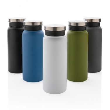 Logo trade corporate gifts picture of: RCS Recycled stainless steel vacuum bottle 600ML