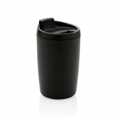 Logo trade advertising product photo of: GRS Recycled PP tumbler with flip lid