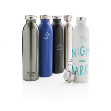 Logo trade promotional giveaways image of: Leakproof copper vacuum insulated bottle