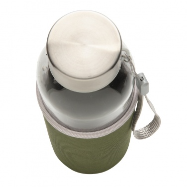 Logotrade corporate gifts photo of: Glass bottle with neoprene sleeve