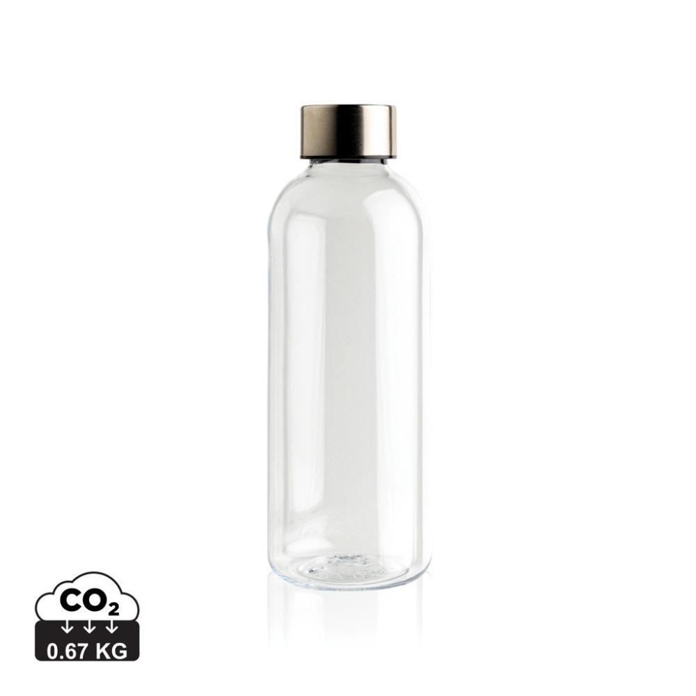 Logo trade promotional giveaway photo of: Leakproof water bottle with metallic lid