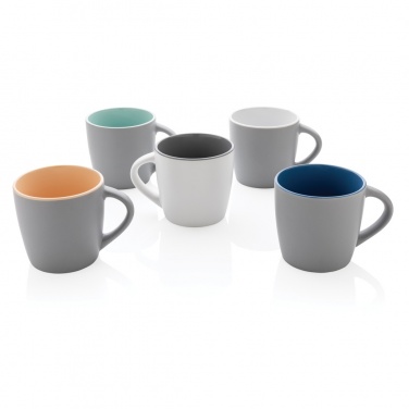 Logo trade advertising product photo of: Ceramic mug with coloured inner 300ml