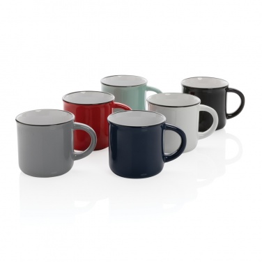Logo trade promotional products image of: Vintage ceramic mug 280ml
