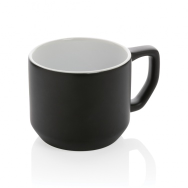 Logo trade advertising products image of: Ceramic modern mug 350ml