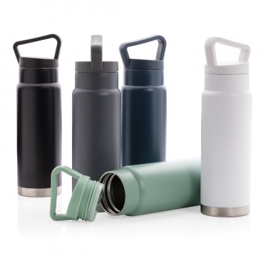 Logo trade promotional items picture of: Leakproof vacuum on-the-go bottle with handle