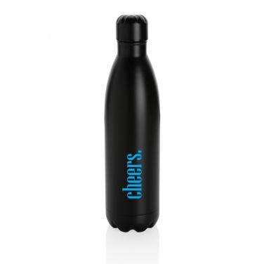 Logo trade advertising products picture of: Solid colour vacuum stainless steel bottle 750ml