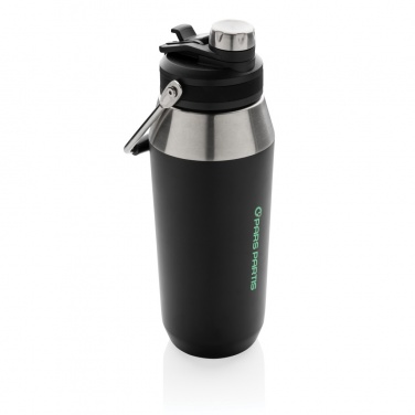Logo trade promotional products image of: Vacuum stainless steel dual function lid bottle 1L