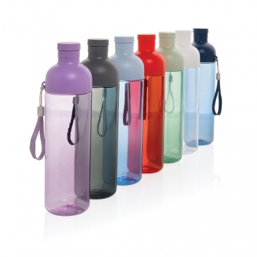 Logo trade corporate gifts picture of: Impact RCS recycled PET leakproof water bottle 600ml