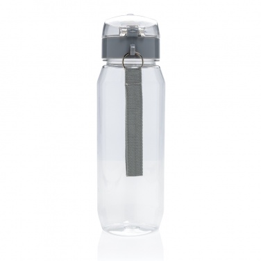 Logo trade promotional giveaways image of: Yide RCS Recycled PET leakproof lockable waterbottle 800ml