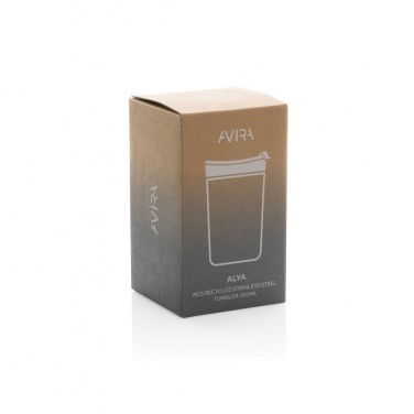 Logo trade promotional gifts image of: Avira Alya RCS Re-steel tumbler 300 ml