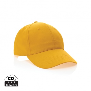 Logotrade promotional merchandise image of: Impact 6 panel 190gr Recycled cotton cap with AWARE™ tracer