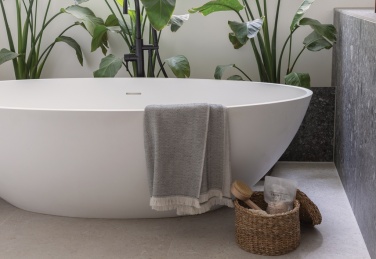 Logo trade promotional gifts image of: Ukiyo Hisako AWARE™ 4 Seasons towel/blanket 100x180