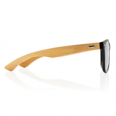 Logotrade promotional product picture of: Bamboo and RCS recycled plastic sunglasses