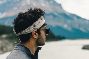 Logo trade business gifts image of: Swiss Peak RCS rplastic polarised sunglasses