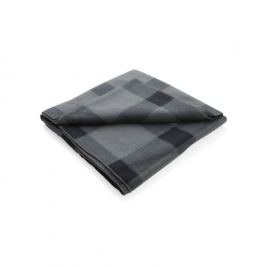 Logotrade promotional giveaway picture of: Soft plaid fleece blanket