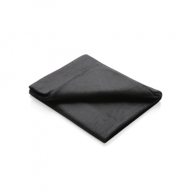 Logo trade promotional giveaway photo of: Fleece blanket in pouch