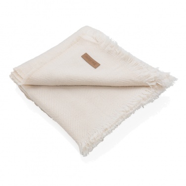 Logotrade corporate gift image of: Ukiyo Aware™ Polylana® woven blanket 130x150cm