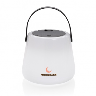 Logo trade promotional product photo of: SolarGlow RCS recycled ABS USB-rechargeable outdoor light