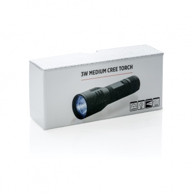 Logotrade promotional giveaway image of: 3W medium CREE torch