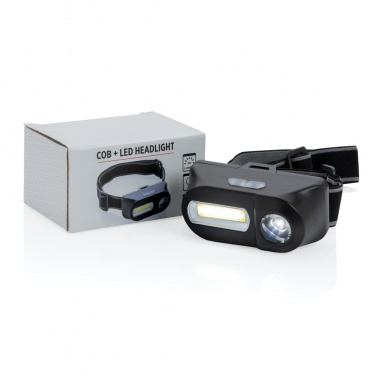 Logo trade corporate gift photo of: COB and LED headlight