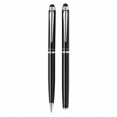Logo trade promotional item photo of: Swiss Peak deluxe pen set
