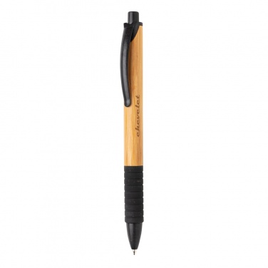 Logo trade promotional products picture of: Bamboo & wheat straw pen