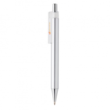 Logo trade promotional merchandise photo of: X8 metallic pen