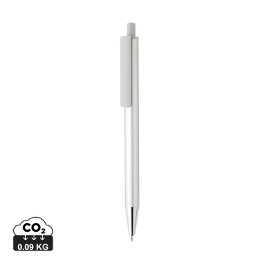 Logo trade promotional merchandise image of: Amisk RCS certified recycled aluminum pen