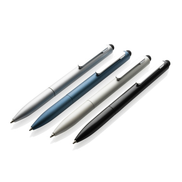 Logotrade promotional giveaways photo of: Kymi RCS certified recycled aluminium pen with stylus