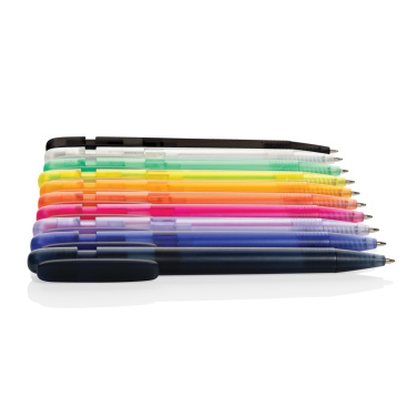 Logo trade corporate gifts image of: Devin GRS certified RABS pen transparent