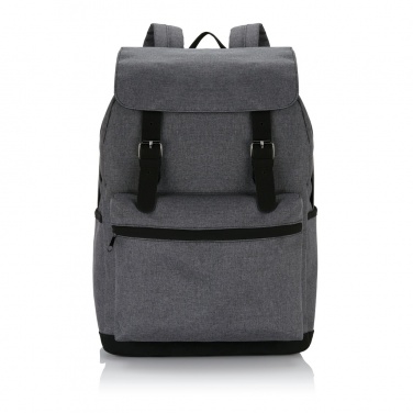 Logo trade advertising products picture of: Laptop backpack with magnetic buckle straps