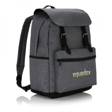 Logotrade advertising product image of: Laptop backpack with magnetic buckle straps
