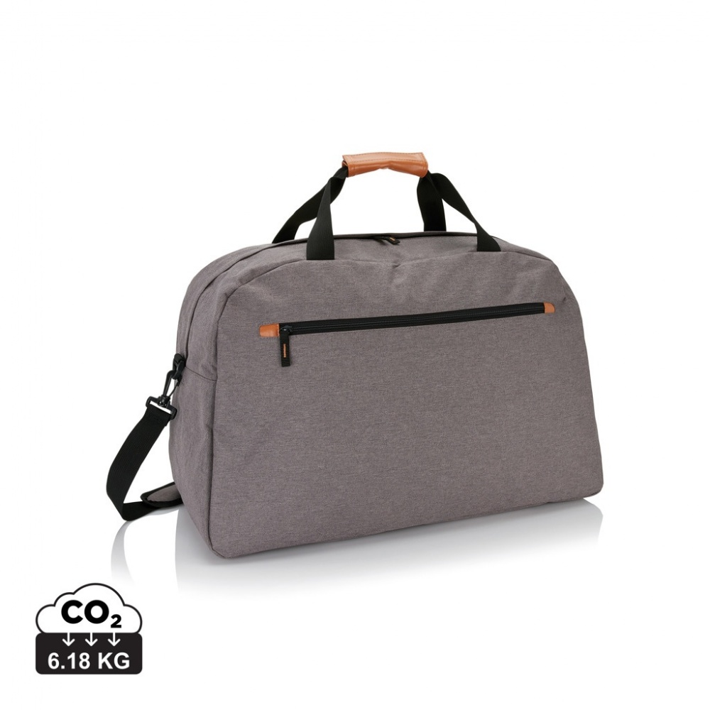 Logotrade promotional product picture of: Fashion duo tone travel bag