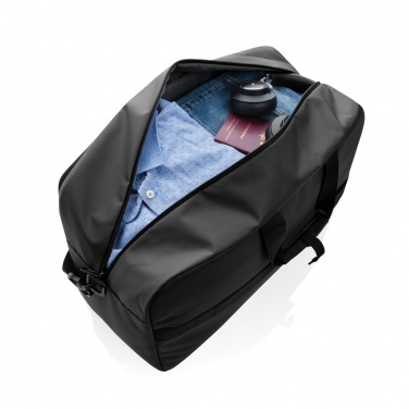 Logo trade promotional giveaways picture of: Armond AWARE™ RPET weekend duffel bag