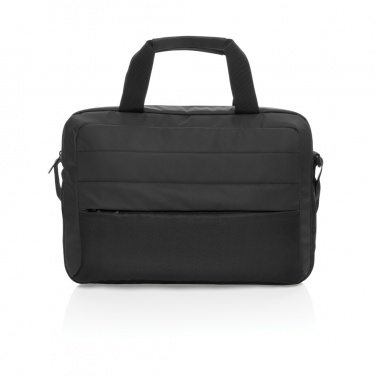 Logo trade promotional item photo of: Armond AWARE™ RPET 15.6 inch laptop bag