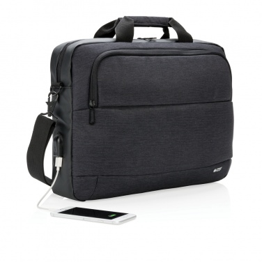 Logo trade promotional giveaway photo of: Modern 15” laptop bag
