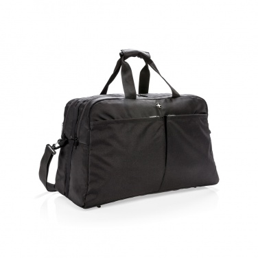 Logo trade advertising product photo of: Swiss Peak RFID duffle with suitcase opening