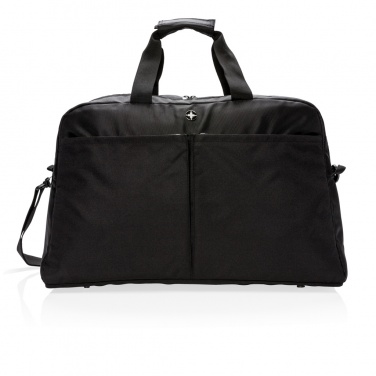 Logotrade advertising products photo of: Swiss Peak RFID duffle with suitcase opening